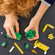 Lego Minecraft Крипера и оцелот (21156)