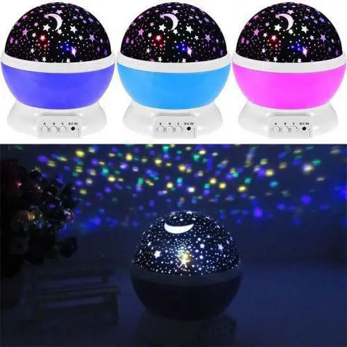 Ночник-проектор Star Master Dream Rotating Projection Lamp Звездное небо, в асс. 1783SM