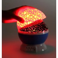 Ночник-проектор Star Master Dream Rotating Projection Lamp Звездное небо, в асс. 1783SM