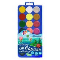 Акварель Луч "Фантазия" 21 цв. мед. (110261)