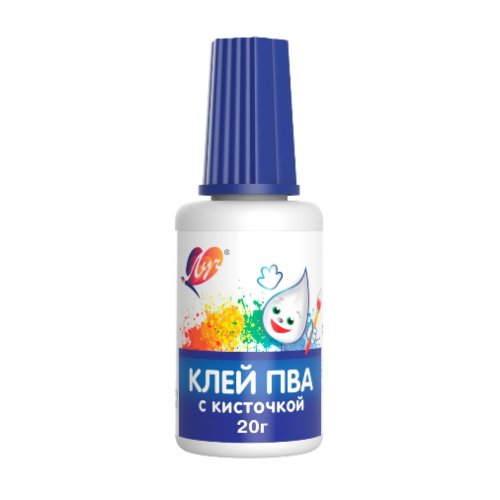Клей Луч ПВА с кисточкой (320250)