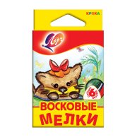 Карандаш Луч воск. трикутн.6 цв. (290106)