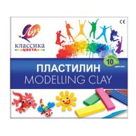 Пластилин Луч "Классика" со стеком (540224)