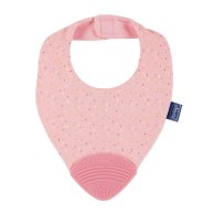 Слюнявчик Chicco "GIMMY BIB" с прорезывателем для зубок (девочка) 02581.10