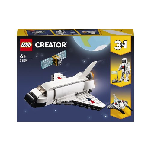 Конструктор Lego Creator Космический шаттл 3в1, 144 детали 31134