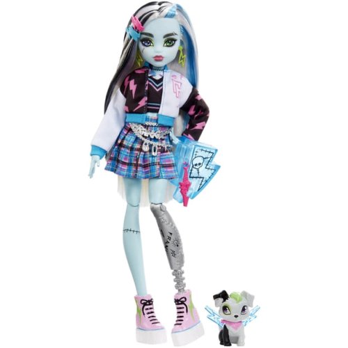 Кукла Monster High Монстро-классика Фрэнки, с аксессуарами, 28 см HHK53