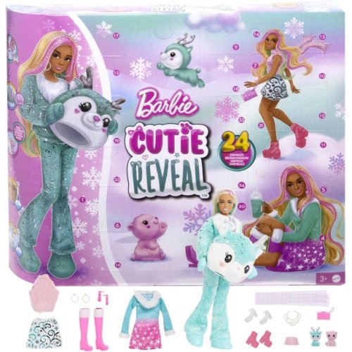 Адвент-календар Barbie Cutie Reveal HJX76