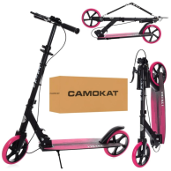 Детский самокат I-Trike двухколесный, PU 200 мм, розовый SR2-049-1-BP