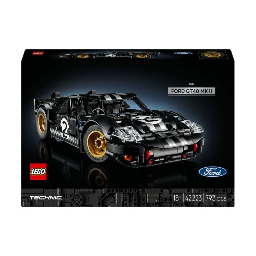 Конструктор Lego Technic Автомобиль для гонки Ford GT40 MKII 1966 года, 793 детали 42223