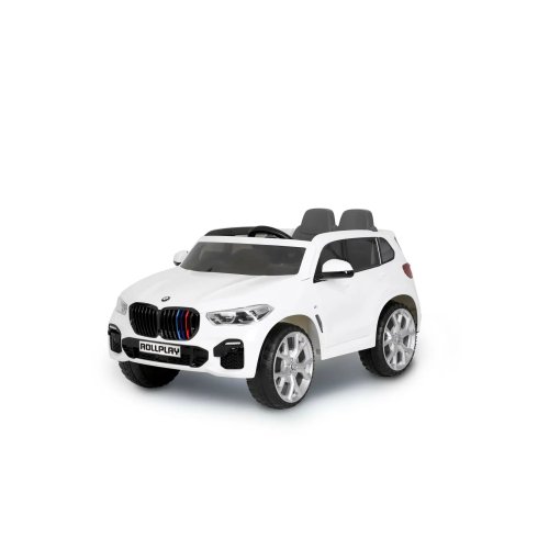 Электромобиль Rollplay двухместный BMW X5M A01, белый 7290113213319