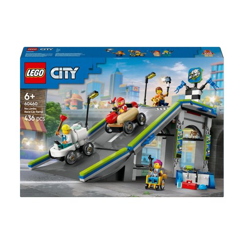 Конструктор Lego City Никаких ограничений: Автодром для гоночных автомобилей, 436 деталей 60460