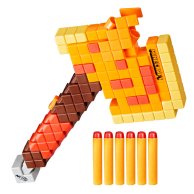 Бластер-топор Hasbro Nerf Minecraft Firebrand Майнкрафт, 6 патронов F8953