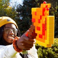 Бластер-топор Hasbro Nerf Minecraft Firebrand Майнкрафт, 6 патронов F8953