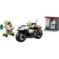 Конструктор Lego City Преследование на полицейском мотоцикле, 65 деталей 60455