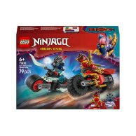 Конструктор Lego Ninjago Скоростная гонка Кая на мотоцикле, 79 деталей 71838