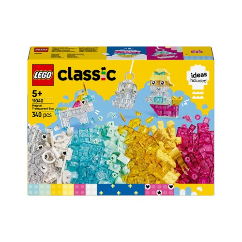 Конструктор Lego Classic Волшебная прозрачная коробка, 340 деталей 11040