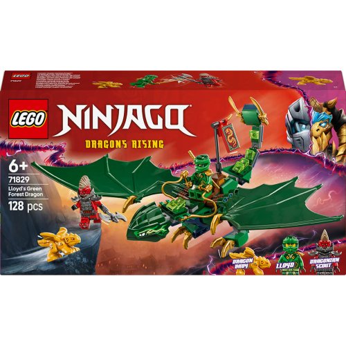 Конструктор Lego Ninjago Зеленый лесной дракон Ллойда, 128 деталей 71829