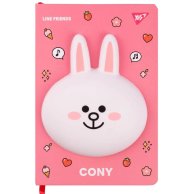 Блокнот-сквиш YES Line Friends Cony, А5, 128 листов, линия 151788