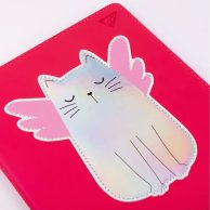 Школьный дневник YES Cat. Angelcat Кот, твердый с тиснением и голографией 911401