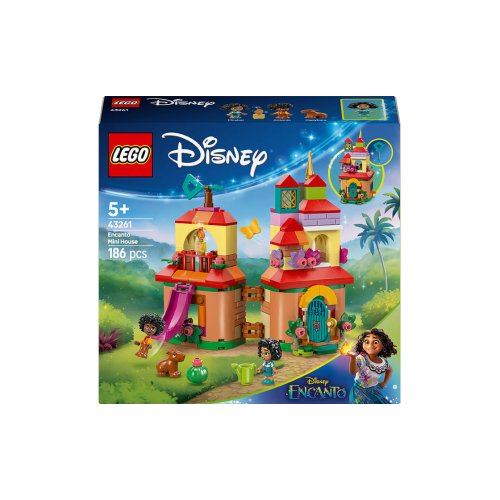 Конструктор Lego Disney Classic Минидом Энканто, 186 деталей 43261
