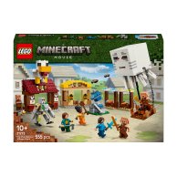 Конструктор Lego Minecraft Нападение на деревню с воздушным шаром Гаст, 555 деталей 21273