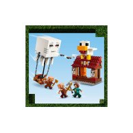 Конструктор Lego Minecraft Нападение на деревню с воздушным шаром Гаст, 555 деталей 21273