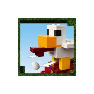 Конструктор Lego Minecraft Нападение на деревню с воздушным шаром Гаст, 555 деталей 21273