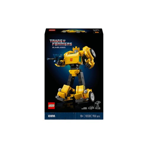 Конструктор Lego Icons Трансформеры Transformers Бамблби, 950 деталей 10338
