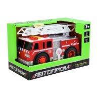 Игрушечная машина Автопром Пожарная, с подсветкой и звуком 7992