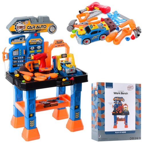 Игровой набор стол с инструментами 661-442 (125 деталей)