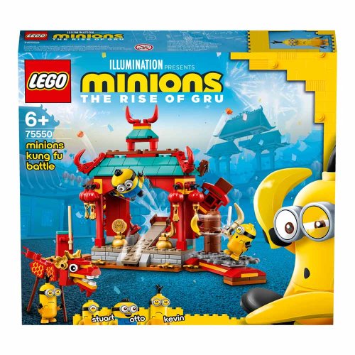 Конструктор LEGO® Minions Миньоны: бойцы кунг-фу 310 деталей (75550)