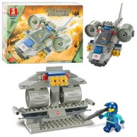 Конструктор Sluban спецназ, вийськ.литак, фигурка, 155 дет, (M38-B0196)