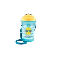 Бидончик со сложной силиконовой трубочкой Canpol babies 400 мл So Cool - желтый 4/102_yel