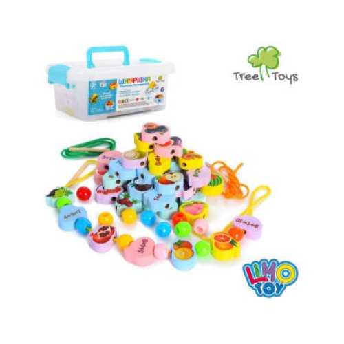 Деревянная игрушка Шнуровка (MD 1787)
