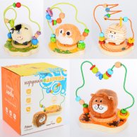Деревянная игрушка Лабиринт на проволоке Bambi (Д384-6-7-8)