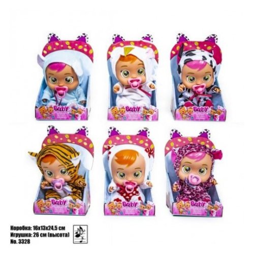КУКЛА CRY BABIES 3328-A