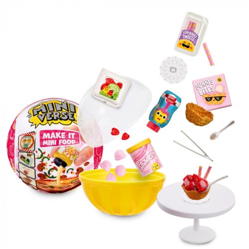 Игровой набор-сюрприз MGA Miniverse Mini Food Создай ужин 591825