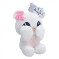 Мягкая игрушка IMC Toys Peekapets Белый мишка 907874