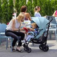 Прогулочная коляска Chicco Lite Way 4 Stroller, голубая 79892.13