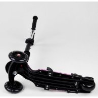 Детский трехколесный самокат Best Scooter 5в1 с бортиком, сиденьем и ручкой 20155