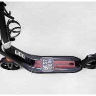 Самокат двухколесный "Best Scooter" ФАРА, колеса PU 200мм, 2 амортизатора, зажим руля L-21044