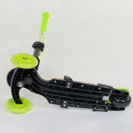 Самокат 5в1 Best Scooter, АБСТРАКЦИЯ, PU колеса, подсветка колес 55945
