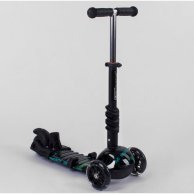 Самокат 5в1, PU колеса с подсветкой Best Scooter черный 10999