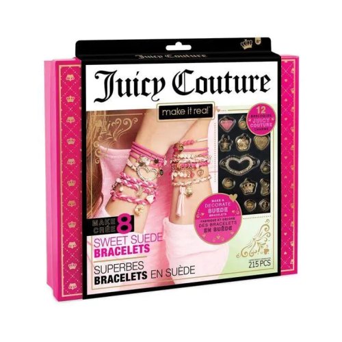 Набор для создания шарм-браслетов Make it Real Juicy Couture Романтическое свидание MR4401