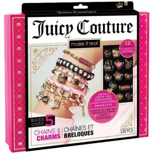 Набор для создания шарм-браслетов Make it Real Juicy Couture Королевский шарм MR4404