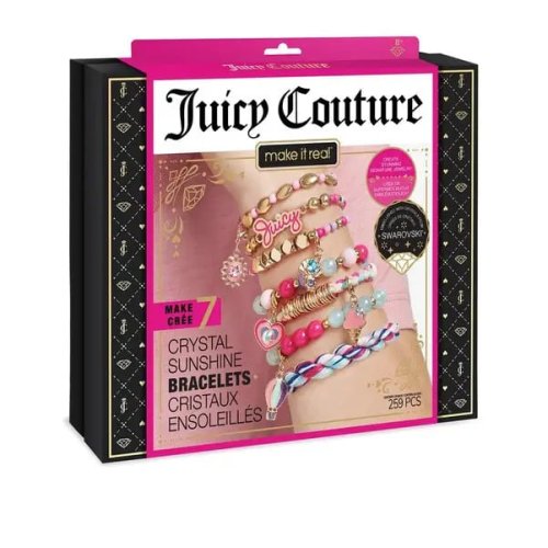 Набор для создания шарм-браслетов Make it Real Juicy Couture: "Солнечное сияние" Swarovski MR4409