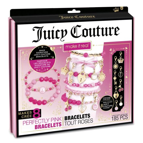 Набор для создания шарм-браслетов Make it Real Juicy Couture: "Невероятные розовые браслеты" MR4413
