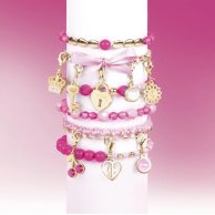 Набор для создания шарм-браслетов Make it Real Juicy Couture: "Невероятные розовые браслеты" MR4413