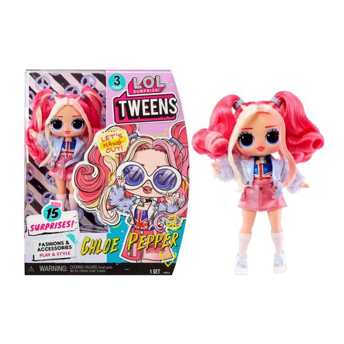 Игровой набор с куклой L.O.L. SURPRISE! серии "Tweens" S3 – Хлоя Пеппер 584056