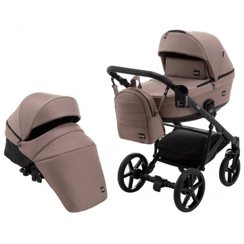 Коляска 2 в 1 Bair Kiwi Soft Темный капучино BKS-857 (625635)